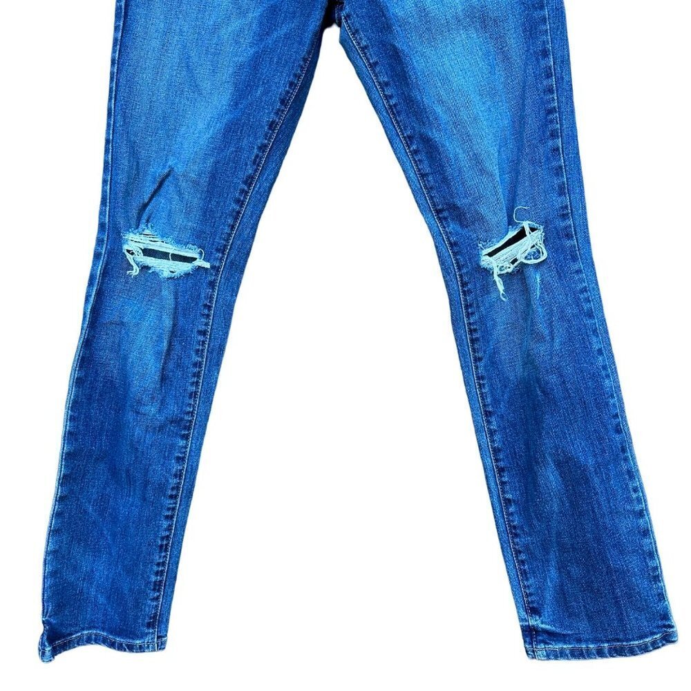 Sonoma Men’s Slim Blue Distressed Jeans Size 32x32 - Picture 3 of 13
